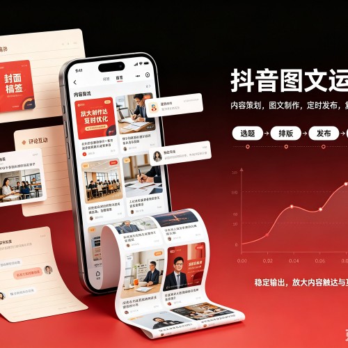 下花园抖音图文代运营服务